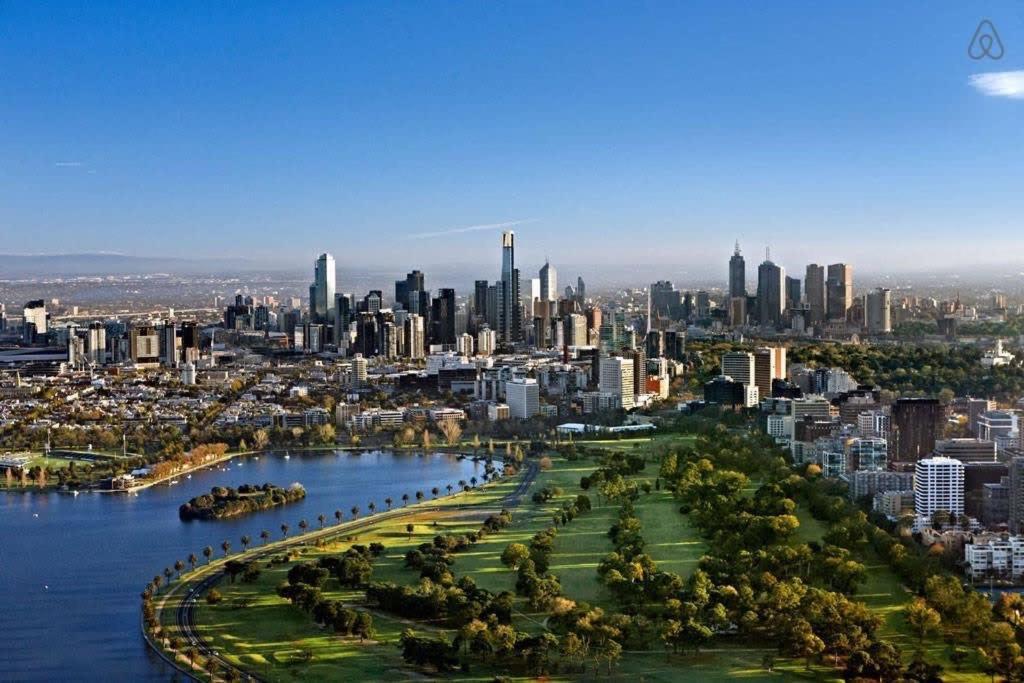A Chic & Comfy 2Br Apt Near Federation Square Мельбурн Экстерьер фото