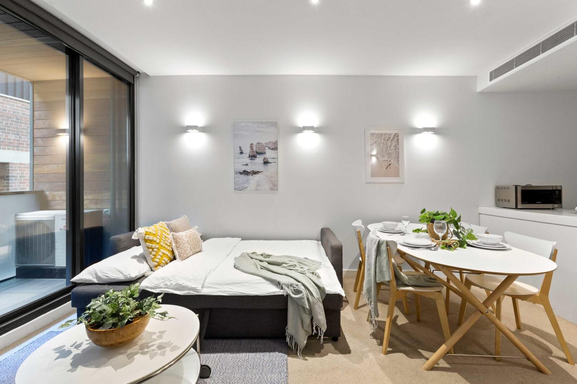 A Chic & Comfy 2Br Apt Near Federation Square Мельбурн Экстерьер фото